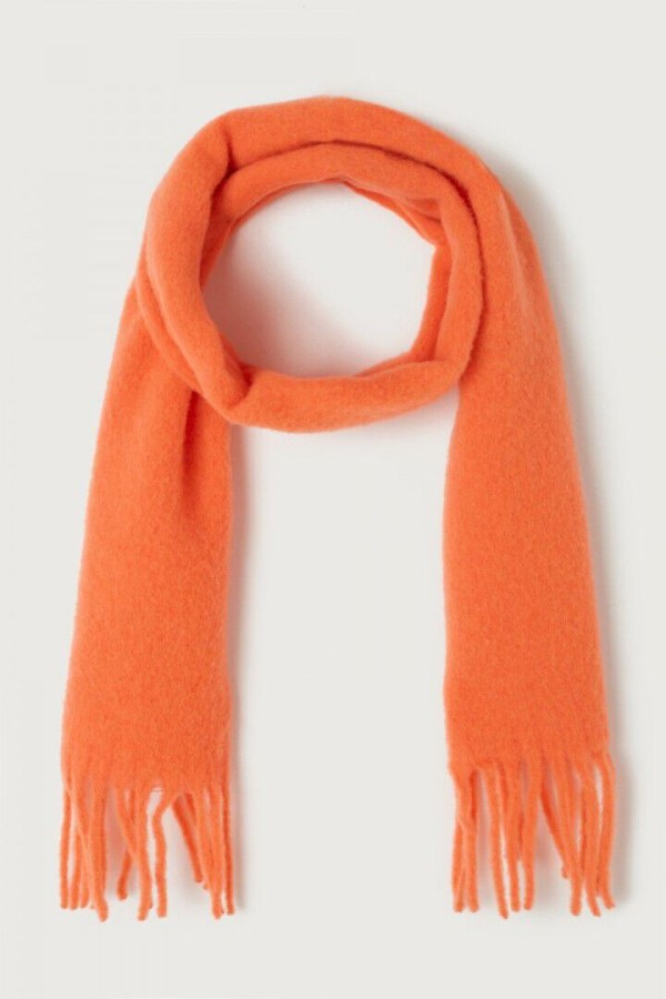 返品可 WTAPS EVASION MUFFLER ORANGE WRAP SCARF | ninelife.store